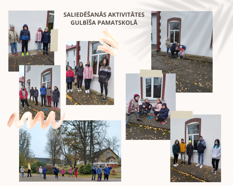 saliedēšanās aktivitātes