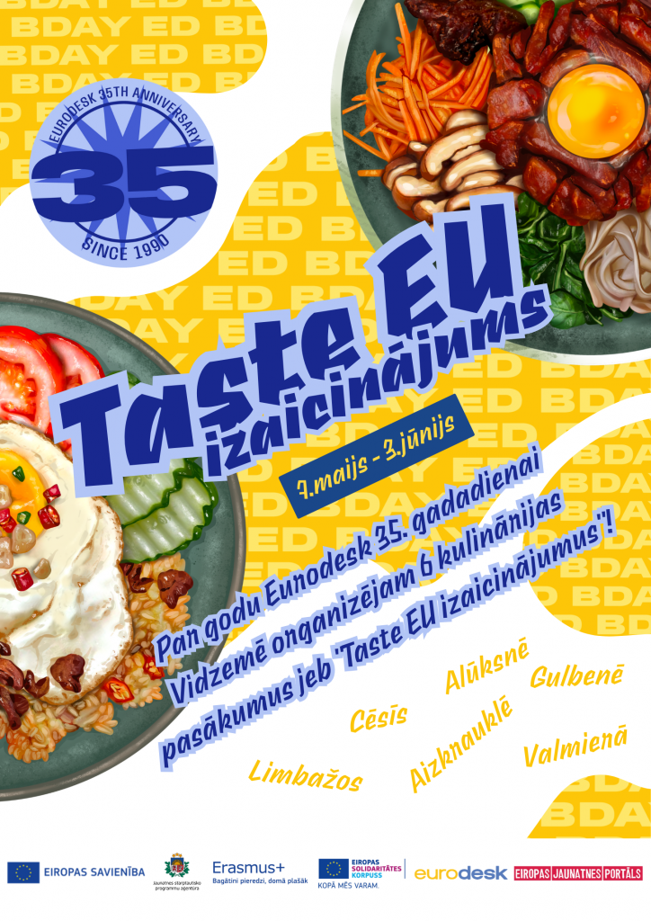 Taste EU izaicinājums Vidzemē!