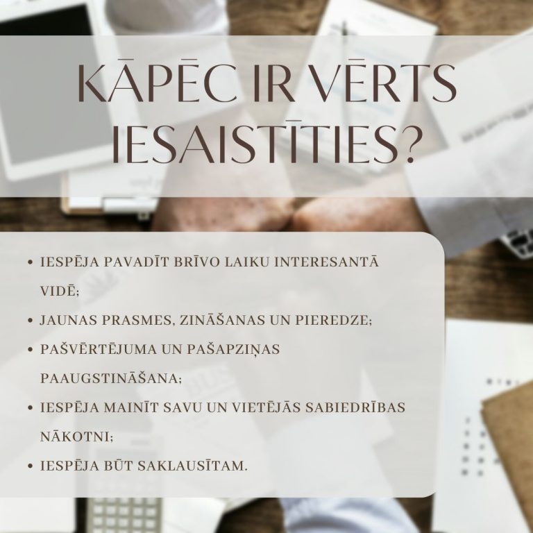 Kas ir līdzdalība?