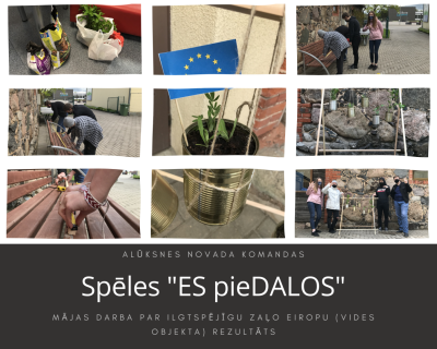 Viena no spēles uzdevuma rezultāts