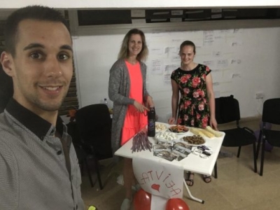 Komandas selfie bilde