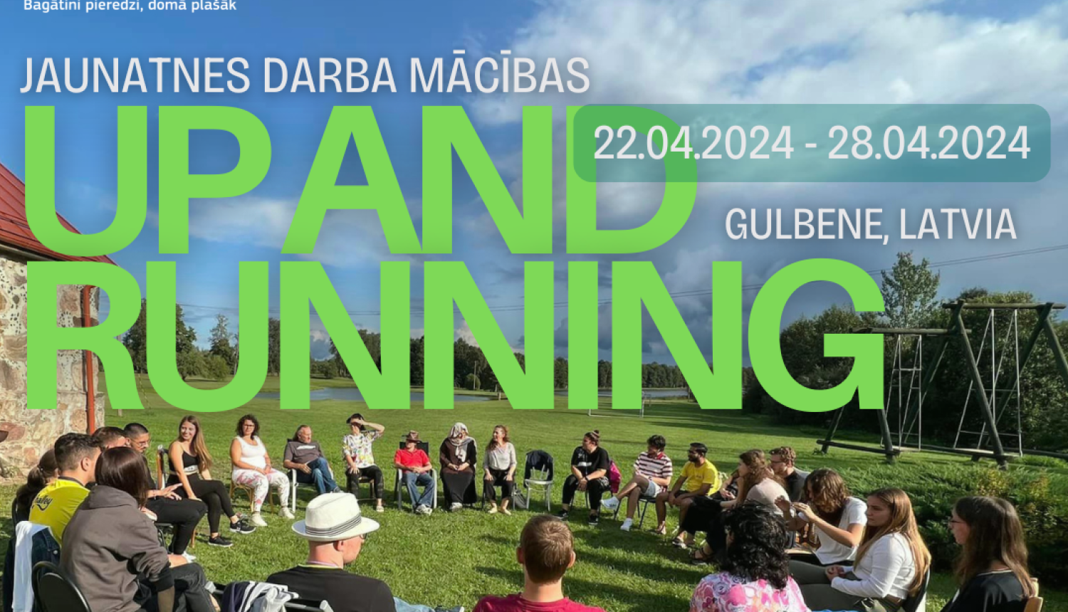 Jaunatnes darba mācības “Up and running”!